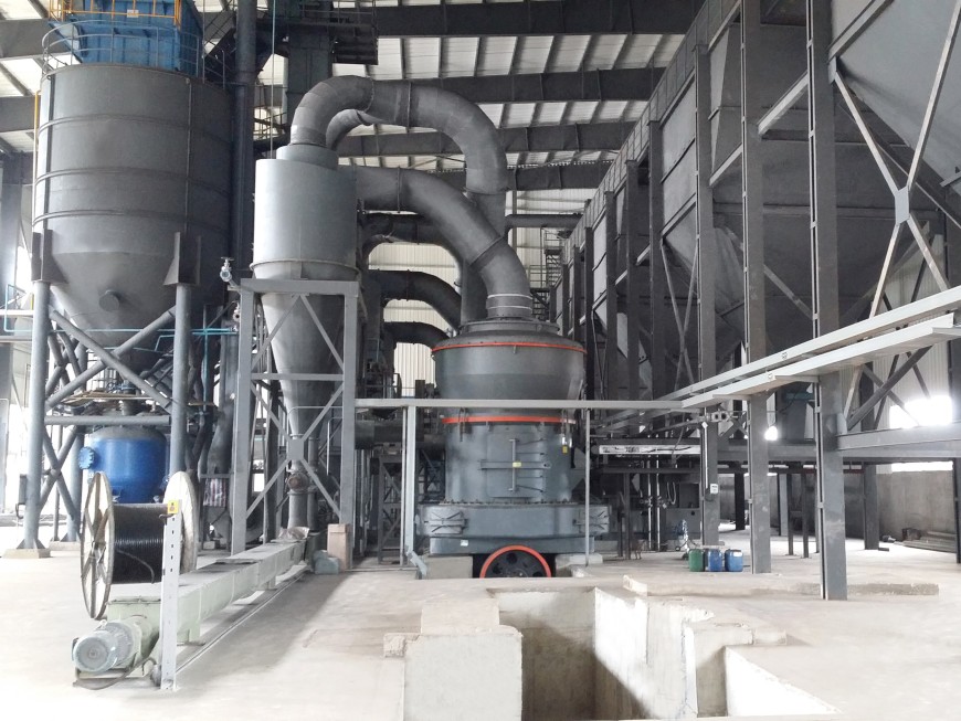 Successful production and operation of bentonite powder production line