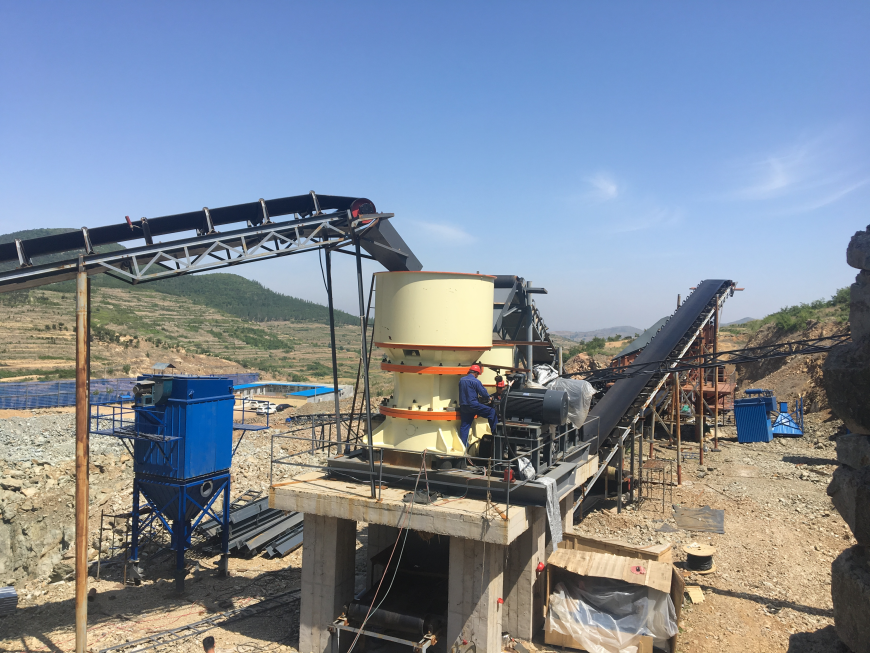 Compared with spring cone crusher, what are the advantages of hydraulic cone crusher?